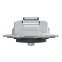 Prise TV/R/SAT à vis couvercle protection Ovalis S340461 anthracite 