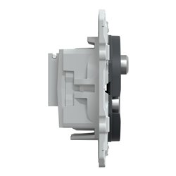 Prise TV/R/SAT à vis couvercle protection Ovalis S340461 anthracite 