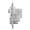 Prise TV/R/SAT pour câble coaxial Ovalis S320461 Blanc 