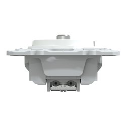 Prise TV/R/SAT pour câble coaxial Ovalis S320461 Blanc 