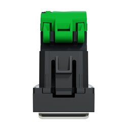 Prise RJ45 simple cat 6 STP Unica NU341654 anthracite 1 module mécanisme seul