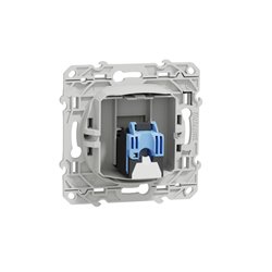 Prise RJ45 grade 3 (multimédia) cat. 6 STP Odace S520476 Blanc 