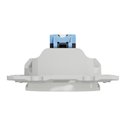 Prise RJ45 grade 3 (multimédia) cat. 6 STP Odace S520476 Blanc 