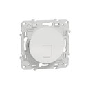 Prise RJ45 grade 3 (multimédia +) cat. 6A STP(longue distance) Odace  S520477 Blanc 