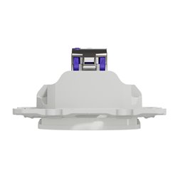 Prise RJ45 grade 3 (multimédia +) cat. 6A STP(longue distance) Odace  S520477 Blanc 