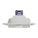 Prise RJ45 grade 3 (multimédia +) cat. 6A STP(longue distance) Odace  S520477 Blanc 