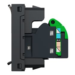 Prise RJ45 simple cat 6A blindé STP FTP Unica NU344854 anthracite 1 module mécanisme seul