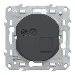 Prise RJ45 cat.6 STP réseaux VDI- grade 3 Ovalis S340476 anthracite 