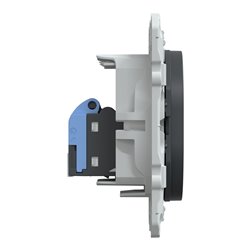 Prise RJ45 cat.6 STP réseaux VDI- grade 3 Ovalis S340476 anthracite 