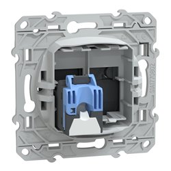 Prise RJ45 cat.6 STP réseaux VDI- grade 3 Ovalis S340476 anthracite 