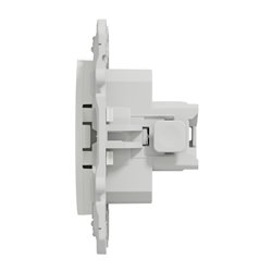 Prise de courant 2P+T Odace S520049 Blanc 