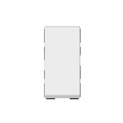 Poussoir inverseur Mosaic Easy-Led 6A 250V 1 module blanc 077030L