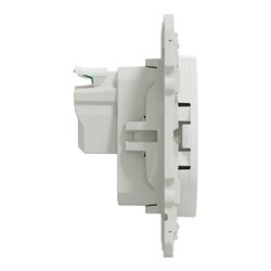 Prise de courant 2P+T Odace S520059 Blanc 