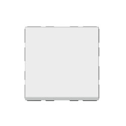 Interrupteur 10AX 250V Mosaic Easy-Led 2 modules - blanc 077011L