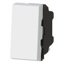Interrupteur 10AX 250V Mosaic Easy-Led 1 module blanc 077001L