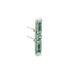 Voyant lumineux 230V Easy-Led brochable a LEDs blanches pour mecanismes Mosaic 067686L