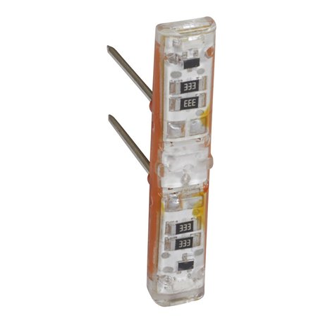 Voyant temoin 230V Easy-Led brochable a LEDs blanches pour mecanismes Mosaic 067685L Voyant temoin 230V Easy-Led brochable a LEDs blanches pour mecanismes Mosaic 067685L