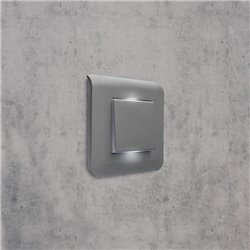 Voyant temoin 230V Easy-Led brochable a LEDs blanches pour mecanismes Mosaic 067685L