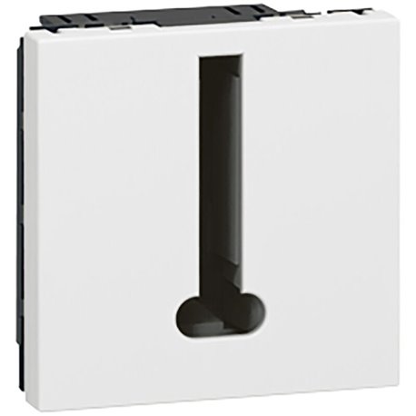 Prise telephone 8 contacts Mosaic 2 modules blanc 078738