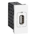Lot de 10 chargeurs USB Type-A 1,5A 5V 7,5W Mosaic 1 module 230V blanc 077591