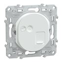 Prise RJ45 - cat.6 STP réseaux VDI grade 3 Ovalis S320476 Blanc 