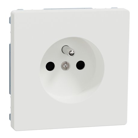 Prise de courant 2P+T FR D-Life MTN2500-6037 Blanc nordic mat mécanisme et enjoliveur