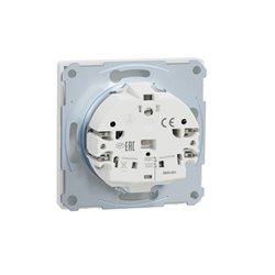 Prise de courant 2P+T FR D-Life MTN2500-6037 Blanc nordic mat mécanisme et enjoliveur