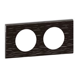 Plaque Celiane plastique 2 postes finition corian gouge 069022