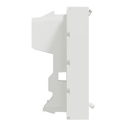 Prise pour 1 RJ45 Keystone/Systimax Unica NU946120 Blanc antibactérien 2 modules mécanisme seul