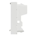 Prise pour 1 RJ45 Keystone/Systimax Unica NU946120 Blanc antibactérien 2 modules mécanisme seul
