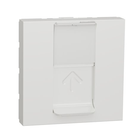 Prise pour 1 RJ45 Keystone/Systimax Unica NU946118 Blanc 2 modules mécanisme seul Prise pour 1 RJ45 Keystone/Systimax Unica NU946118 Blanc 2 modules mécanisme seul
