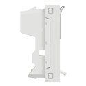 Prise pour 1 RJ45 Keystone/Systimax Unica NU946020 Blanc antibactérien 1 module mécanisme seul