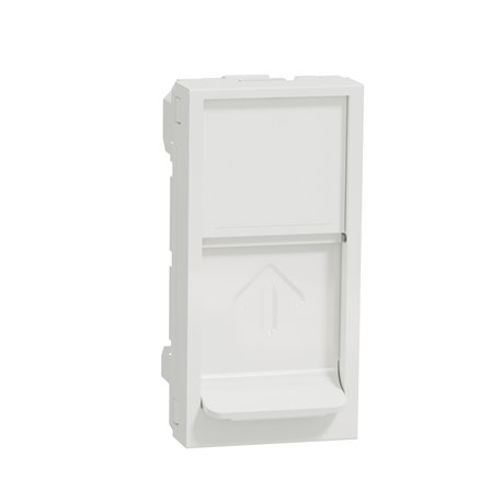 Prise pour 1 RJ45 Keystone/Systimax Unica NU946018 Blanc 1 module mécanisme seul Prise pour 1 RJ45 Keystone/Systimax Unica NU946018 Blanc 1 module mécanisme seul