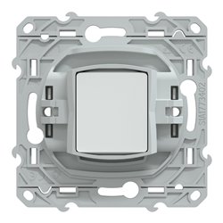 Prise individuelle TV simple Ovalis S320405 Blanc 