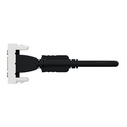 Prise HDMI préconnectorisée Unica NU343018 Blanc 1 module mécanisme seul
