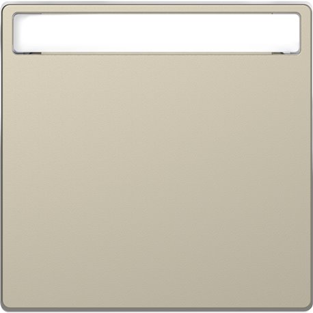 Enjoliveur pour commande simple avec porte-étiquette D-Life MTN3360-6033 blanc sable 