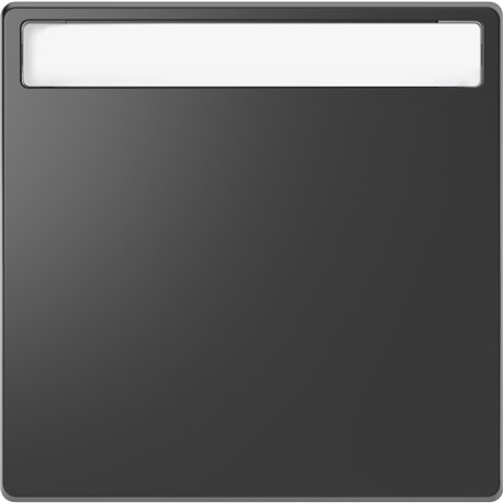Enjoliveur pour commande simple avec porte-étiquette D-Life MTN3360-6034 anthracite 