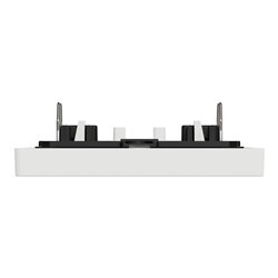 Enjoliveur pour commande simple avec porte-étiquette D-Life MTN3360-6037 blanc nordic mat 