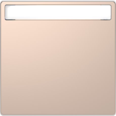 Enjoliveur pour commande simple avec porte-étiquette D-Life MTN3360-6051 champagne 