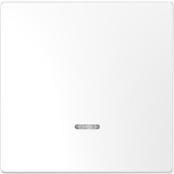 Enjoliveur pour commande simple avec voyant D-Life MTN3320-6035 blanc lotus 