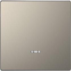 Enjoliveur pour commande simple avec voyant D-Life MTN3320-6050 nickel 