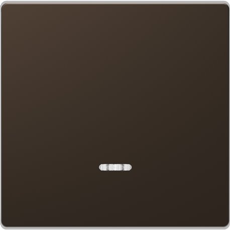 Enjoliveur pour commande simple avec voyant D-Life MTN3320-6052 mocca 