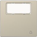 Enjoliveur pour commande simple étiquette picto carillon D-Life MTN3365-6033 blanc sable 