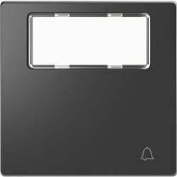 Enjoliveur pour commande simple étiquette picto carillon D-Life MTN3365-6034 anthracite 
