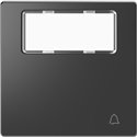 Enjoliveur pour commande simple étiquette picto carillon D-Life MTN3365-6034 anthracite 