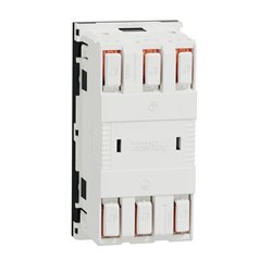 Prise double lum 2P+T FR 45° connexion rapide Unica NU306954S Anthracite mécanisme seul