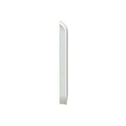 Plaque de finition Mosaic pour 2 modules blanc 078802L