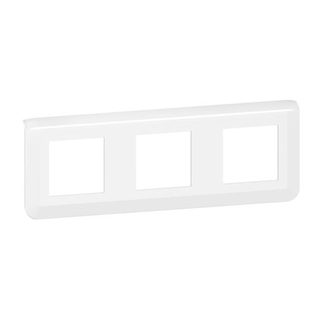 Plaque de finition horizontale Mosaic pour 3x2 modules blanc 078806L Plaque de finition horizontale Mosaic pour 3x2 modules blanc 078806L