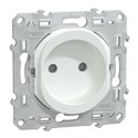 Prise de courant à puits 2P 16A bornes vis Ovalis S320033 Blanc 