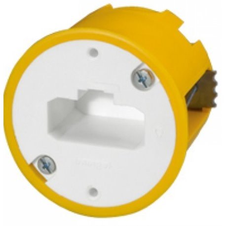 Boite luminaire DCL Batibox cloisons seches pour applique bornes auto profondeur 40 mm 089304 Boite luminaire DCL Batibox cloisons seches pour applique bornes auto profondeur 40 mm 089304
